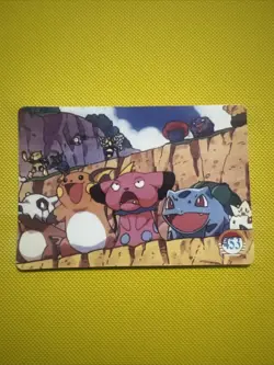 Vintage #457 HOLO Prism Sticker #453 Pokemon Card Pocket Monsters Vending Bandai - Image 2