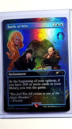 2023 MTG Magic the Gathering Secret Lair Princess Bride Foil 1446 Battle of Wits - Image 1