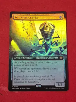 Scrawling Crawler (Extended Art) Foundations Foil - Image 1