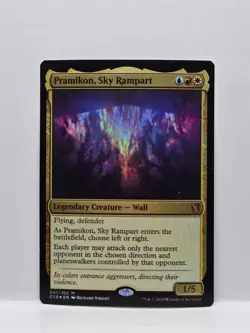 Pramikon, Sky Rampart Foil Commander MTG TCG LP - Image 1