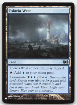 Tolaria West (FUT) 173 PLST The List Reprints Magic MTG NM - Image 1