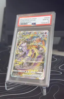2023 Pokemon Mewtwo VSTAR Crown Zenith PSA 10 Gem Mint Card - Image 1