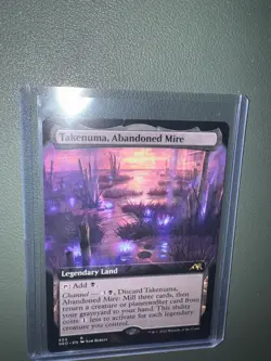 Takenuma, Abandoned Mire (Extended Art) Kamigawa: Neon Dynasty Regular NM - Image 1