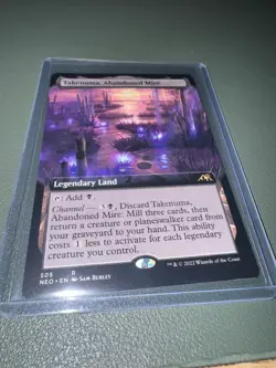 Takenuma, Abandoned Mire (Extended Art) Kamigawa: Neon Dynasty Regular NM - Image 3
