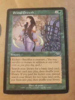 MTG Magic the Gathering Primal Growth (87/146) Planeshift PLAYED BULK DISCOUNT - Image 1