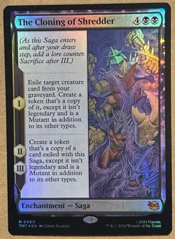 MTG The Cloning of Shredder #0060 Foil Mythic Teenage Mutant Ninja Turtles (TMT) - Image 1