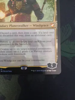 Lord Windgrace Magic the Gathering Mythic Foil - MTG 2018 Commander - Image 4
