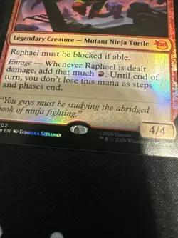 Raphael, Ninja Destroyer Teenage Mutant Ninja Turtles Foil - Image 3