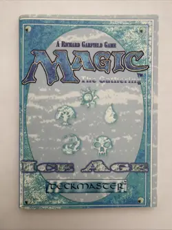 Magic The Gathering Ice Age Starter Deck Box Empty With Strategy Guide - Image 2