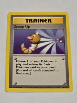 Scoop Up 78/102 Base Set LP - POKEMON - WOW!! - Image 1