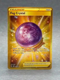 Pokemon - 227/198 Fog Crystal SWSH06 Chilling Reign Secret Rare Holo NM TCG - Image 1