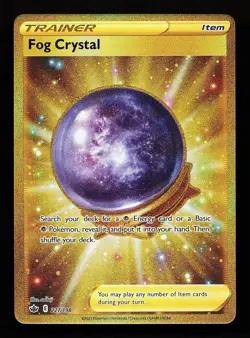Fog Crystal 227/198 Secret Rare Chilling Reign Pokemon Card - Image 1