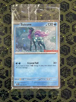 Suicune - Phantasmal Flames 026/094 Sealed Gamestop Promo Pokemon Cosmos Holo - Image 1