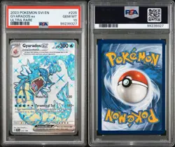 Pokemon Gyarados ex 225/198 SV01 Scarlet & Violet Ultra Rare PSA 10 Holo - Image 3