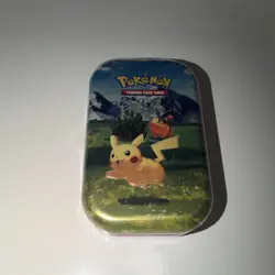 99.24 Heavy GOD PACKU! Pokemon Mega Evolution—Ascended Heroes Tin Pikachu Tepig - Image 1