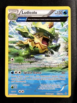 Ludicolo 37/160 (LP) - Primal Clash - Non-Holo - Image 1