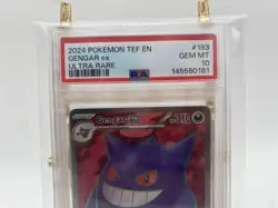 2024 Pokemon Temporal Forces Gengar ex #193 PSA 10 Special Illustration - Image 3
