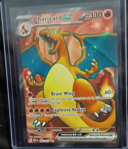 Pokemon Charizard 151 Holo SIR full art 183/165 - Image 1