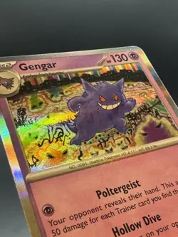 094/165 | GENGAR | SCARLET & VIOLET-151 | RARE HOLO | POKEMON TCG - Image 3