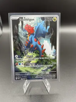 Pokemon TCG Druddigon 151/086 Illustration Rare White Flare - Image 1
