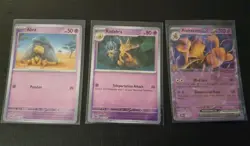Abra Kadabra Alakazam EX 151 Black Star Promo SVP050 Pokemon NM - Image 1