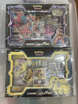 Pokemon TCG Factory Sealed VMax VStar Battle Box (2 Items) Zeraora Deoxys - Image 2