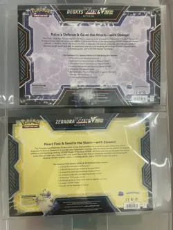 Pokemon TCG Factory Sealed VMax VStar Battle Box (2 Items) Zeraora Deoxys - Image 3