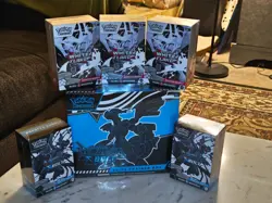 Pokemon TCG Black Bolt ETB + Booster Bundle (2) and White Flare Booster Bundles - Image 1