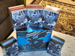 Pokemon TCG Black Bolt ETB + Booster Bundle (2) and White Flare Booster Bundles - Image 3