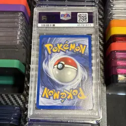 2000 Pokemon Dark Persian Holo Nintendo Magazine 60 HP PSA 9 swirl - Image 3