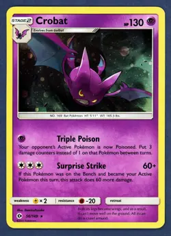 Crobat (Cosmos Holo) 056/149 Holo Promo Blister Exclusives Pokemon LP - Image 1