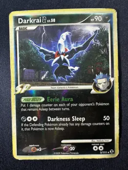 Pokemon TCG Darkrai G 3/111 Rising Rivals Reverse Holo MP Free Shipping B - Image 1