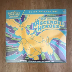 Pokemon TCG Mega Evolution Ascended Heroes Elite Trainer Box Dragonite Zekrom - Image 1