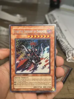 Yugioh Gorz The Emissary Of Darkness Secret Rare DLG1-EN000 Limited Edition NM - Image 1