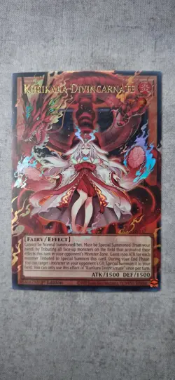 Yu-Gi-Oh! Konami Kurikara Divincarnate RA05-EN147 Rarity Collection 5 1st Ed Ef… - Image 1