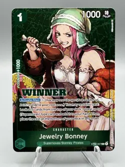Jewelry Bonney (Tournament Pack Vol. 3) [Winner] ST02-007 One Piece Promotion... - Image 1
