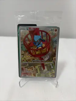 Riolu 010 Mega Evolution Promos Black Star Promo Pokemon Card SEALED - Image 1