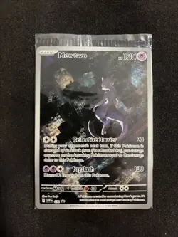 Mewtwo 052 Sv: Scarlet & Violet Promo Cards Holo Sealed 151 Rare - Image 1
