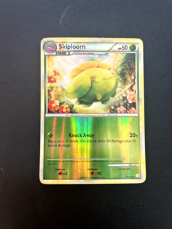 Skiploom 51/123 Heartgold & Soulsilver Reverse Holo - Pokemon Trading Card - Image 1