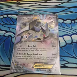 Pokemon Lugia EX 68/98 Ultra Rare Pokemon 2015 NM XY-Ancient Origins Holo Card - Image 1
