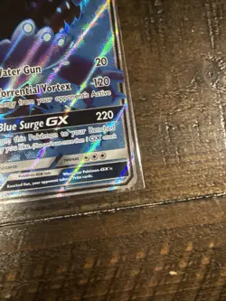 Wishiwashi GX (Full Art) 133/145 Guardians Rising Holo Pokemon Card - Image 5