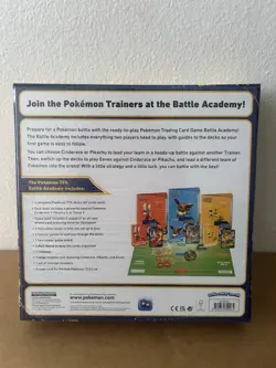 Pokemon Trading Card Game Battle Academy Pikachu V Evee V Cinderace V 3 Decks - Image 2