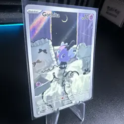 Pokemon TCG Gothita 124/086 S&V White Flare Illustration Rare Holo Card - Image 2