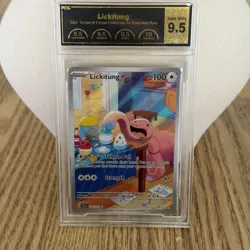 Lickitung 180/162 - PCG 9.5 GEM MINT - Temporal Forces - IR Holo - Pokemon TCG - Image 1