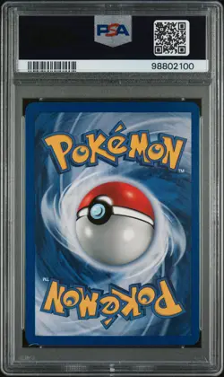 2000 POKEMON GYM HEROES HOLO #1 BLAINE'S MOLTRES PSA 7 - Image 2