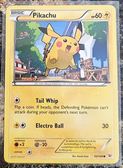 Pokemon 2015 Roaring Skies Pikachu 20 LP - Image 1