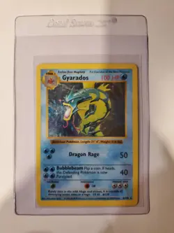 Gyarados 6/102 Unlimited Base Set LP Rare WOTC Pokemon TCG Vintage Single - Image 1