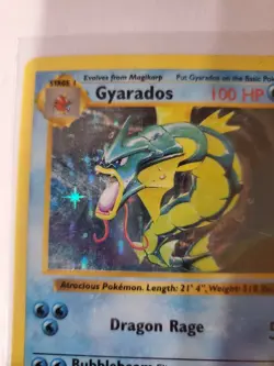 Gyarados 6/102 Unlimited Base Set LP Rare WOTC Pokemon TCG Vintage Single - Image 2