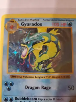 Gyarados 6/102 Unlimited Base Set LP Rare WOTC Pokemon TCG Vintage Single - Image 3