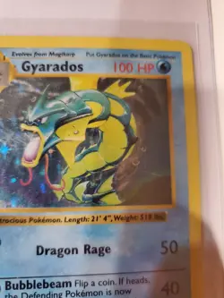 Gyarados 6/102 Unlimited Base Set LP Rare WOTC Pokemon TCG Vintage Single - Image 4